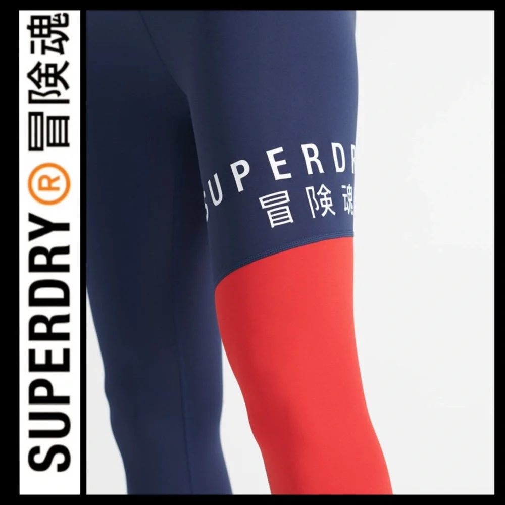 NWOT Superdry Women’s Sport Training Legging - Picture 4 of 10